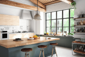 home interior design kitchen in Dubai