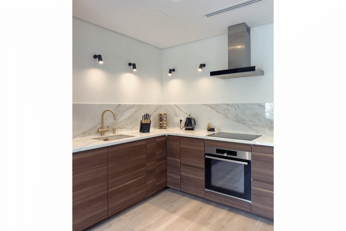 L-Shaped Kitchen Design Dubai | Guide & Ideas - Wonderwall